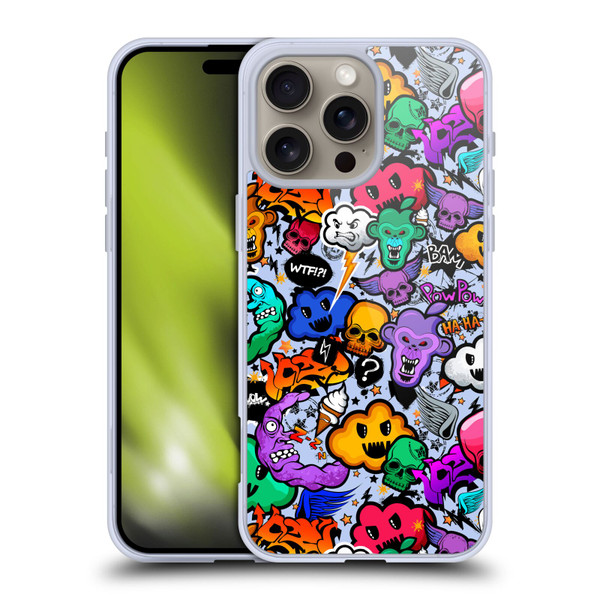Mark Ashkenazi Graffiti Skull Soft Gel Case for Apple iPhone 16 Pro Max
