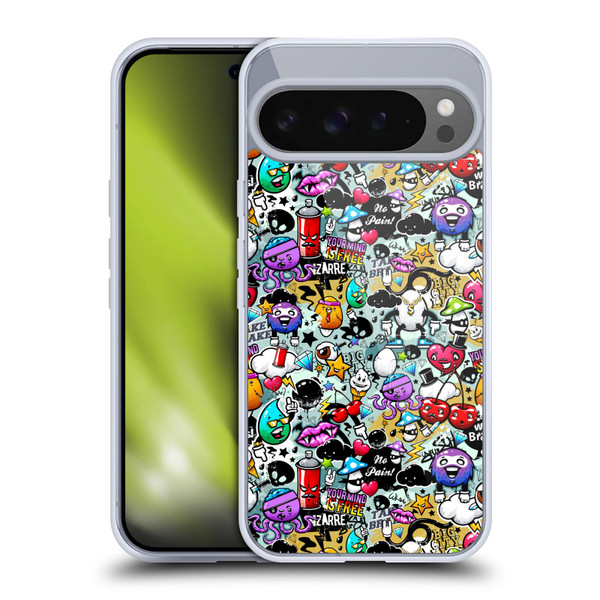 Mark Ashkenazi Graffiti Fun Soft Gel Case for Google Pixel 9 Pro XL