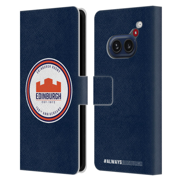 Edinburgh Rugby Graphics 150th Logo Leather Book Wallet Case Cover For Nothing Phone (2a)