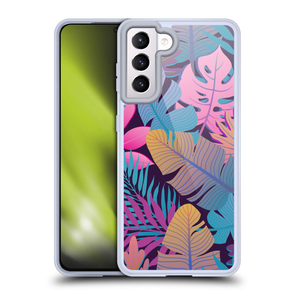 Mark Ashkenazi Mix Patterns Summer Vibes Soft Gel Case for Samsung Galaxy S21 5G