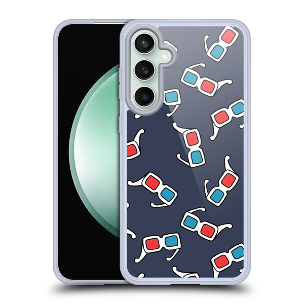 Mark Ashkenazi Mix Patterns 3D Glasses Soft Gel Case for Samsung Galaxy S23 FE 5G