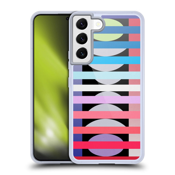 Mark Ashkenazi Mix Patterns Fun Geometric Soft Gel Case for Samsung Galaxy S22 5G