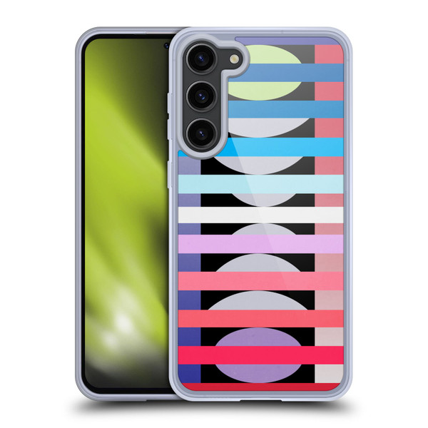 Mark Ashkenazi Mix Patterns Fun Geometric Soft Gel Case for Samsung Galaxy S23+ 5G