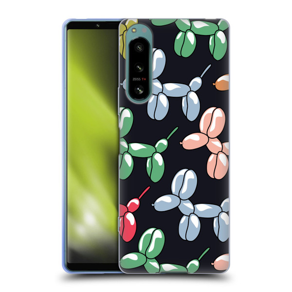Mark Ashkenazi Mix Patterns Balloons Soft Gel Case for Sony Xperia 5 IV