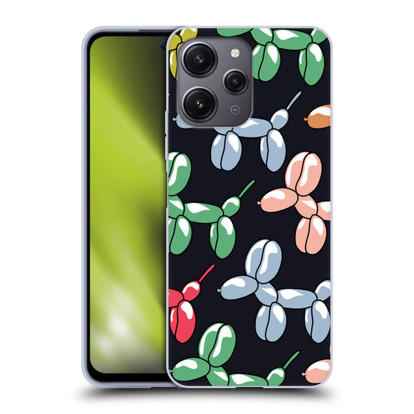 Mark Ashkenazi Mix Patterns Balloons Soft Gel Case for Xiaomi Redmi 12