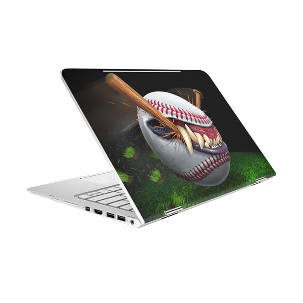 Tom Wood Monsters & Horrors Baseball Vinyl Sticker Skin Decal Cover for HP Spectre Pro X360 G2