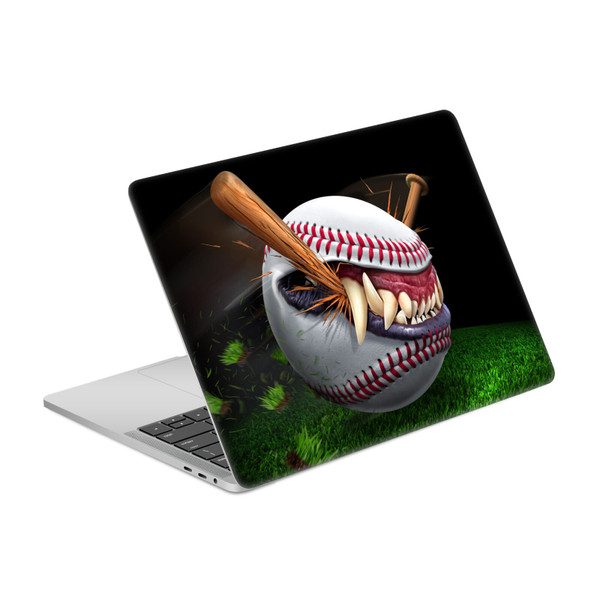 Tom Wood Monsters & Horrors Baseball Vinyl Sticker Skin Decal Cover for Apple MacBook Pro 13" A1989 / A2159