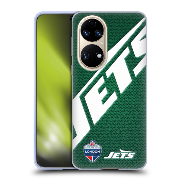 NFL 2024 International Games London Jets Soft Gel Case for Huawei P50