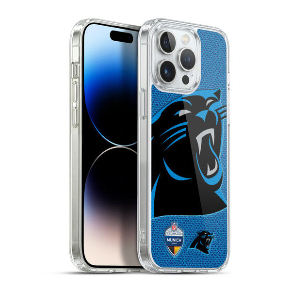 NFL 2024 International Games Munich Panthers Soft Gel Case for Apple iPhone 13 Pro Max & MagSafe