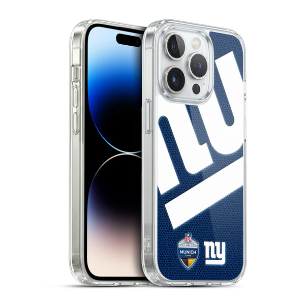 NFL 2024 International Games Munich Giants Soft Gel Case for Apple iPhone 13 Pro & MagSafe