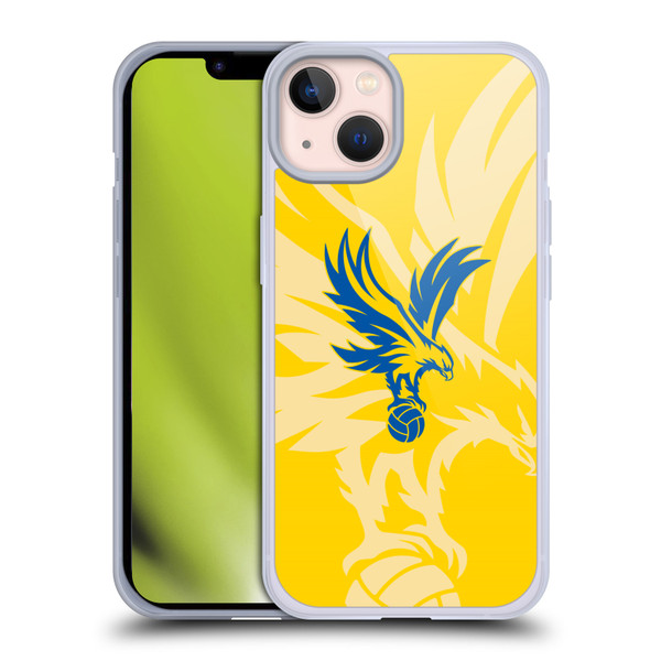 Crystal Palace FC 2024/25 Crest Kit Away Soft Gel Case for Apple iPhone 13