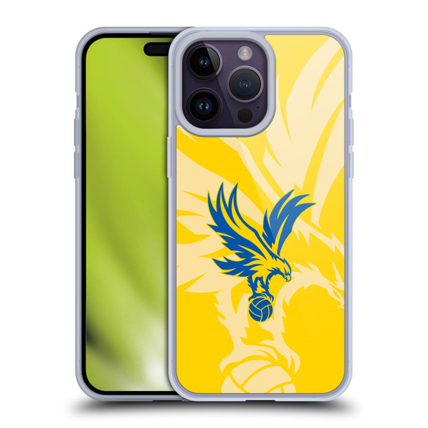 Crystal Palace FC 2024/25 Crest Kit Away Soft Gel Case for Apple iPhone 14 Pro Max