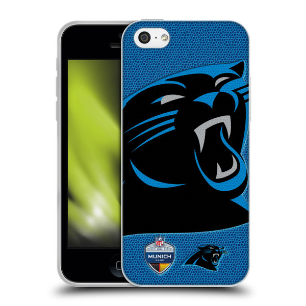 NFL 2024 International Games Munich Panthers Soft Gel Case for Apple iPhone 5c