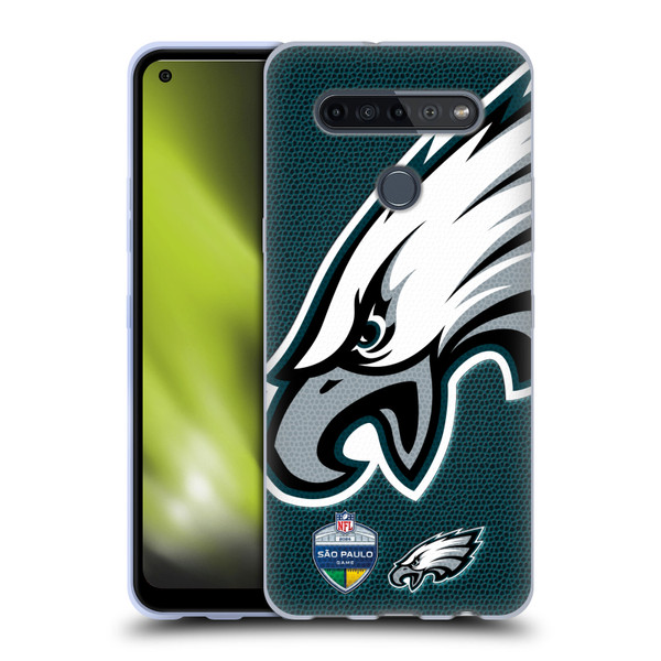 NFL 2024 International Games São Paulo Eagles Soft Gel Case for LG K51S