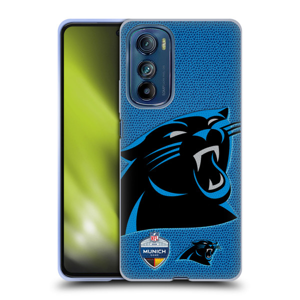 NFL 2024 International Games Munich Panthers Soft Gel Case for Motorola Edge 30