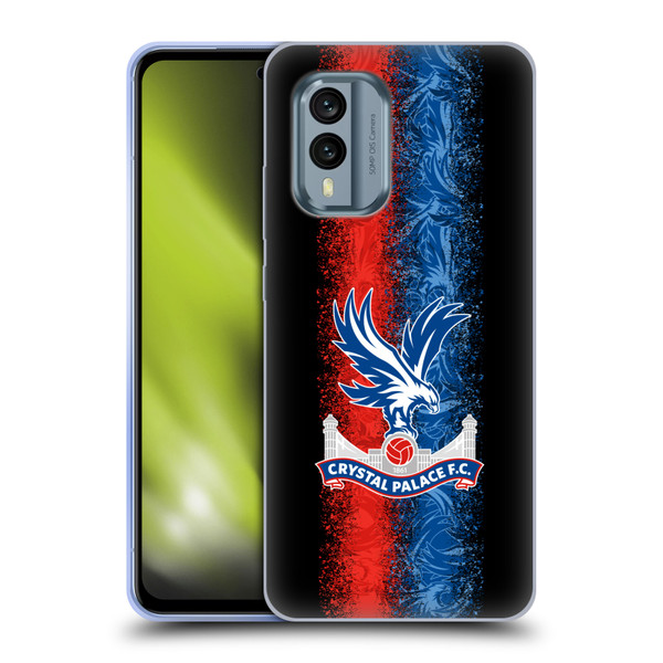 Crystal Palace FC 2024/25 Crest Kit Third Soft Gel Case for Nokia X30