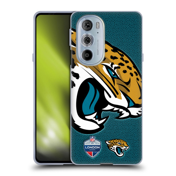 NFL 2024 International Games London Jaguars Soft Gel Case for Motorola Edge X30