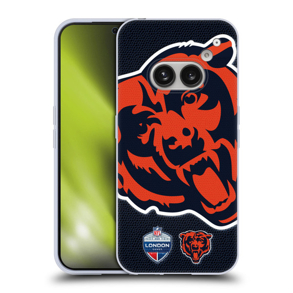 NFL 2024 International Games London Bears Soft Gel Case for Nothing Phone (2a)