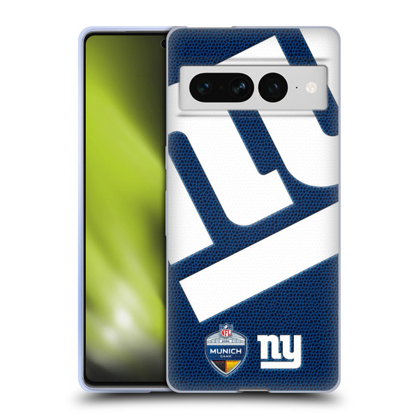 NFL 2024 International Games Munich Giants Soft Gel Case for Google Pixel 7 Pro