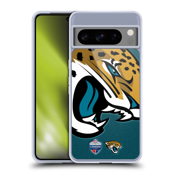 NFL 2024 International Games London Jaguars Soft Gel Case for Google Pixel 8 Pro