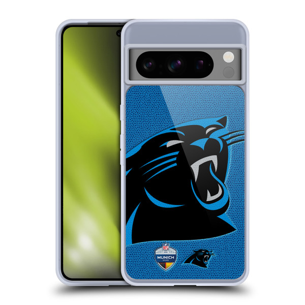 NFL 2024 International Games Munich Panthers Soft Gel Case for Google Pixel 8 Pro