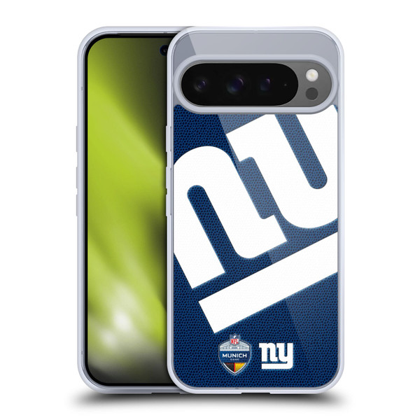 NFL 2024 International Games Munich Giants Soft Gel Case for Google Pixel 9 Pro XL