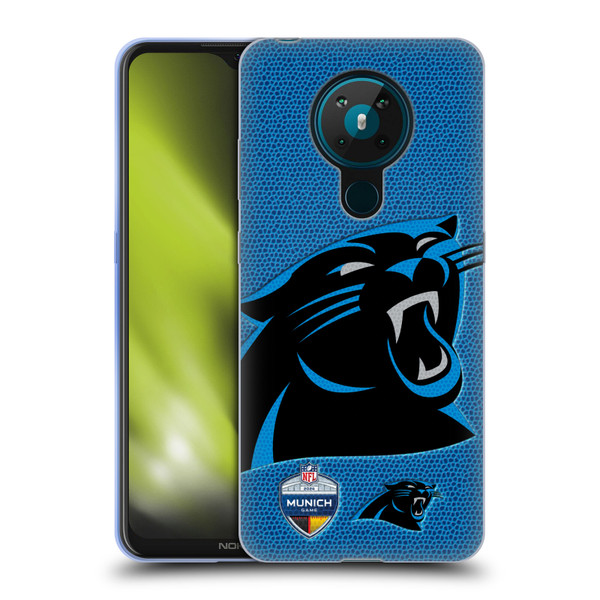 NFL 2024 International Games Munich Panthers Soft Gel Case for Nokia 5.3