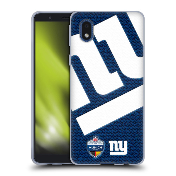 NFL 2024 International Games Munich Giants Soft Gel Case for Samsung Galaxy A01 Core (2020)