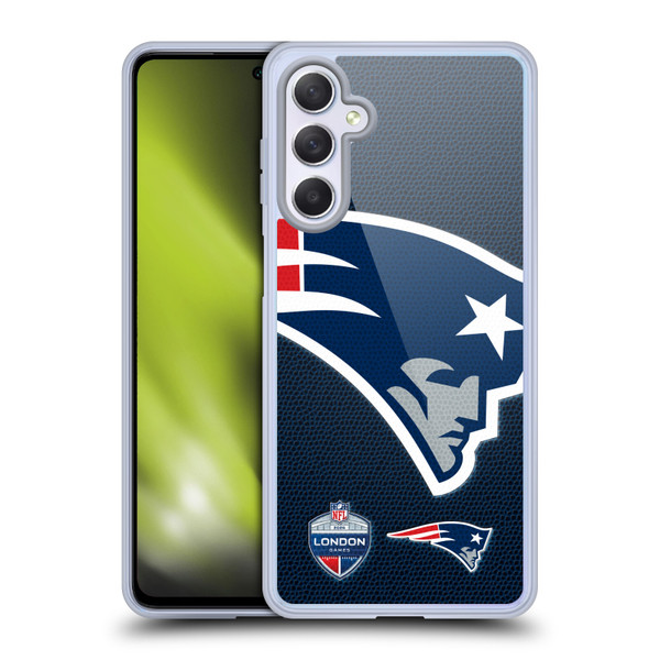 NFL 2024 International Games London Patriots Soft Gel Case for Samsung Galaxy M54 5G
