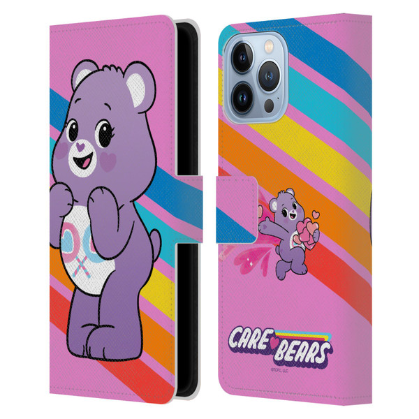 Care Bears Characters Share Leather Book Wallet Case Cover For Apple iPhone 13 Pro Max