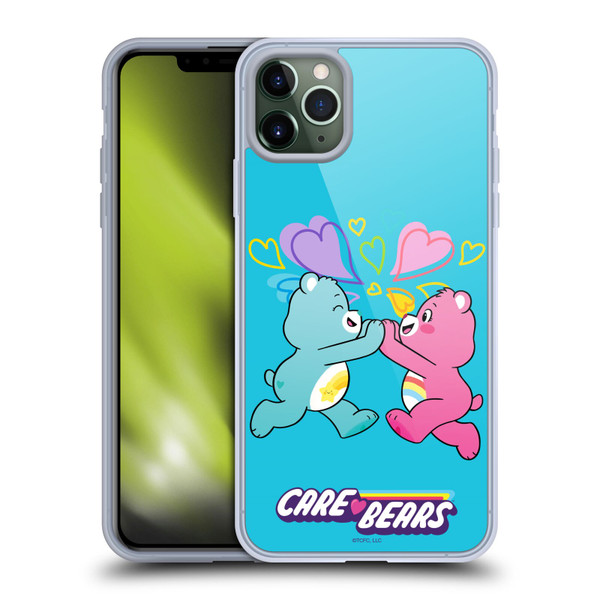 Care Bears Characters Funshine, Cheer And Grumpy Group 2 Soft Gel Case for Apple iPhone 11 Pro Max