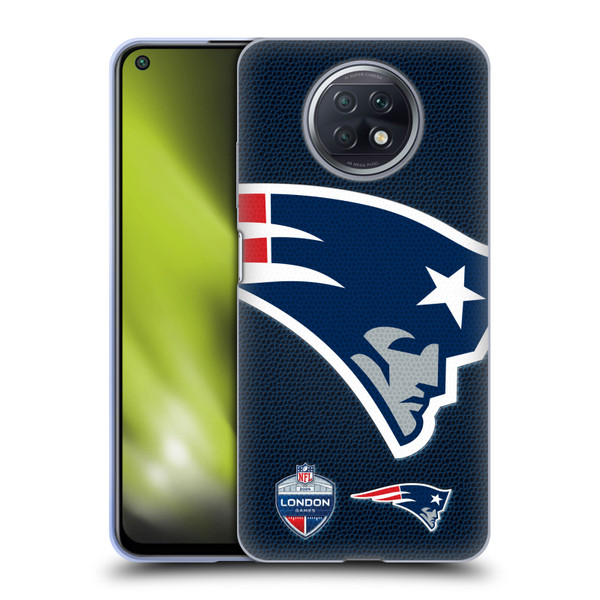 NFL 2024 International Games London Patriots Soft Gel Case for Xiaomi Redmi Note 9T 5G