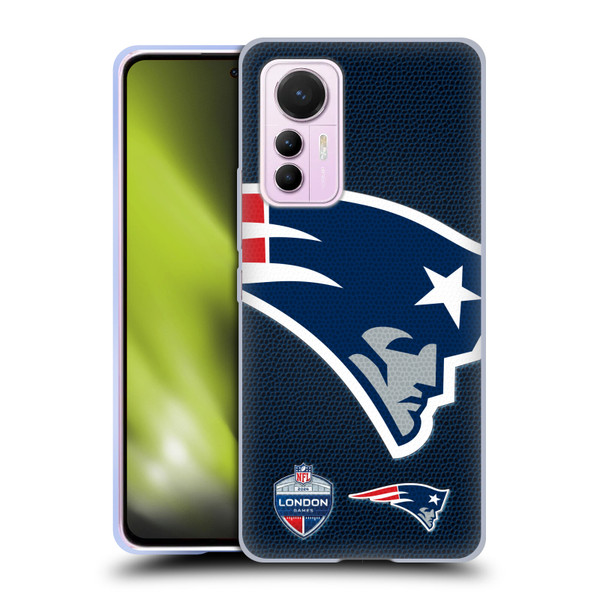 NFL 2024 International Games London Patriots Soft Gel Case for Xiaomi 12 Lite