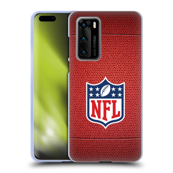 NFL Shield Football Soft Gel Case for Huawei P40 5G
