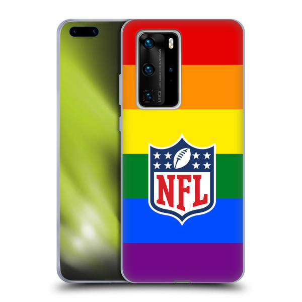 NFL Shield Pride Soft Gel Case for Huawei P40 Pro / P40 Pro Plus 5G