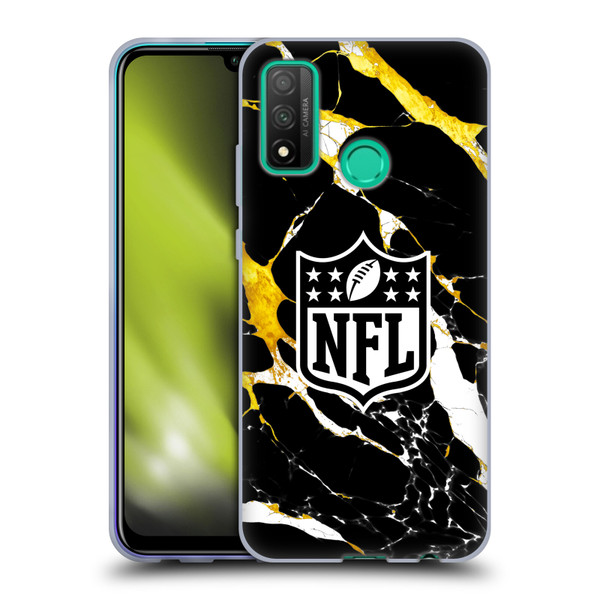 NFL Shield Marble Soft Gel Case for Huawei P Smart (2020)
