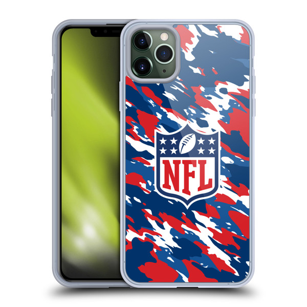 NFL Shield Camouflage Soft Gel Case for Apple iPhone 11 Pro Max