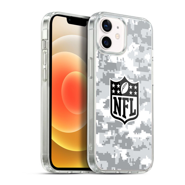 NFL Shield Digital Camouflage Soft Gel Case for Apple iPhone 12 / iPhone 12 Pro & MagSafe