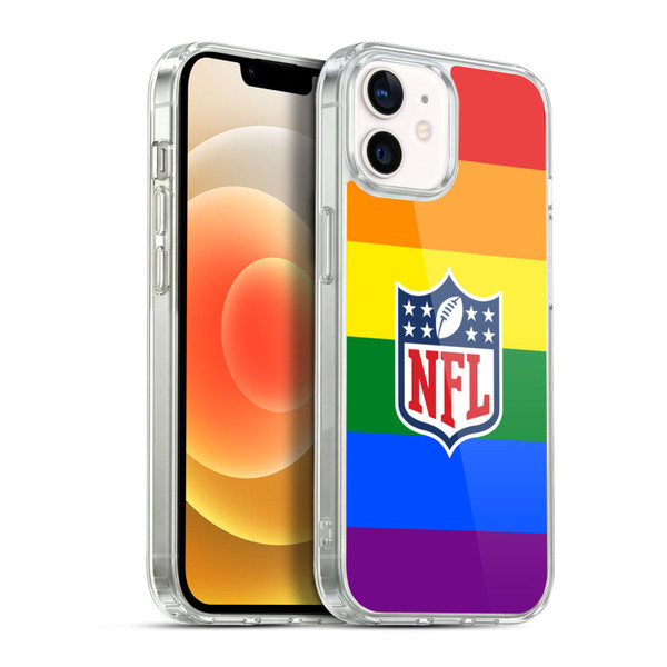 NFL Shield Pride Soft Gel Case for Apple iPhone 12 / iPhone 12 Pro & MagSafe