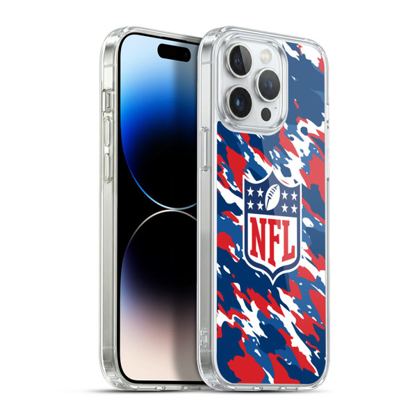 NFL Shield Camouflage Soft Gel Case for Apple iPhone 13 Pro Max & MagSafe