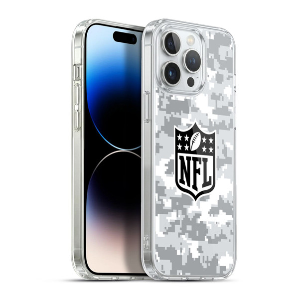 NFL Shield Digital Camouflage Soft Gel Case for Apple iPhone 13 Pro Max & MagSafe