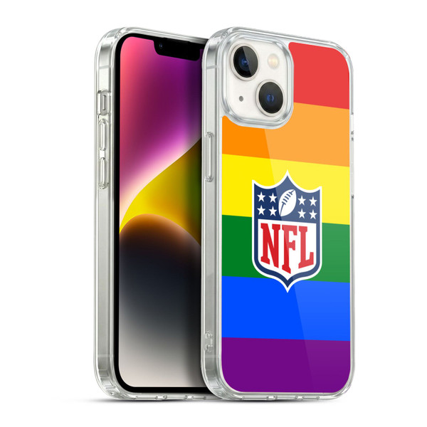 NFL Shield Pride Soft Gel Case for Apple iPhone 14