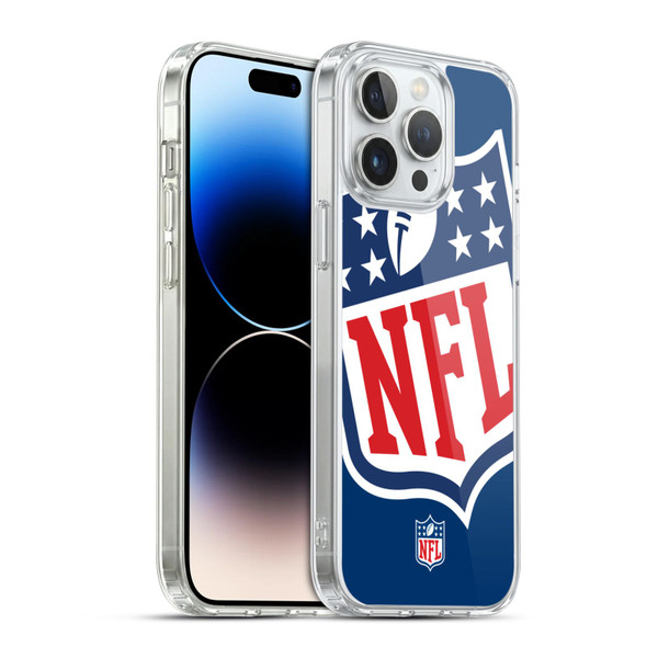 NFL Shield Oversized Soft Gel Case for Apple iPhone 14 Pro Max & MagSafe