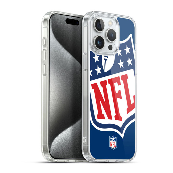 NFL Shield Oversized Soft Gel Case for Apple iPhone 15 Pro Max & MagSafe