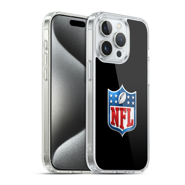 NFL Shield 3D Soft Gel Case for Apple iPhone 15 Pro & MagSafe