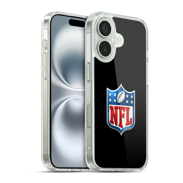 NFL Shield 3D Soft Gel Case for Apple iPhone 16 & MagSafe