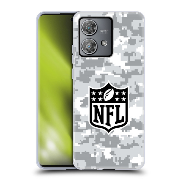 NFL Shield Digital Camouflage Soft Gel Case for Motorola Edge 40 Neo 5G