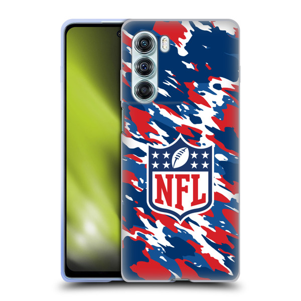 NFL Shield Camouflage Soft Gel Case for Motorola Edge S30 / Moto G200 5G
