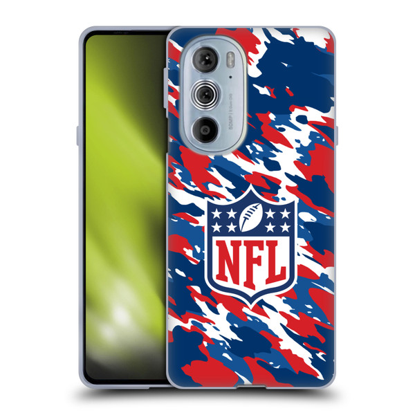 NFL Shield Camouflage Soft Gel Case for Motorola Edge X30