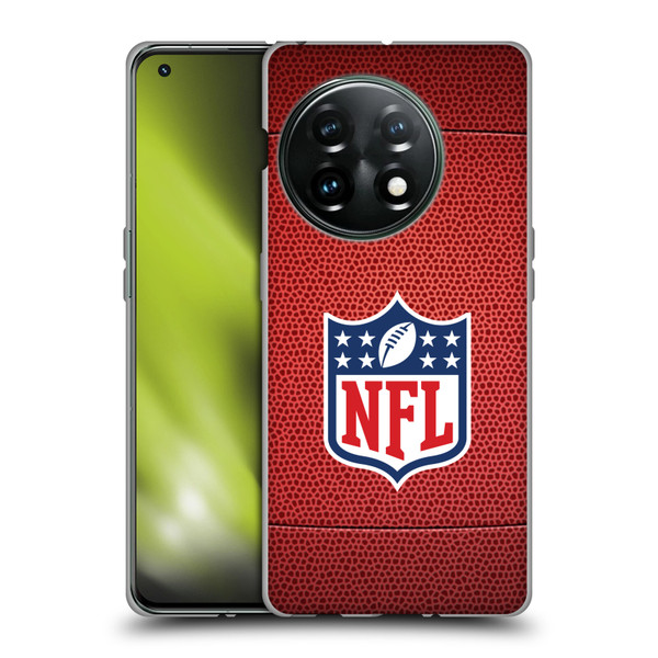 NFL Shield Football Soft Gel Case for OnePlus 11 5G